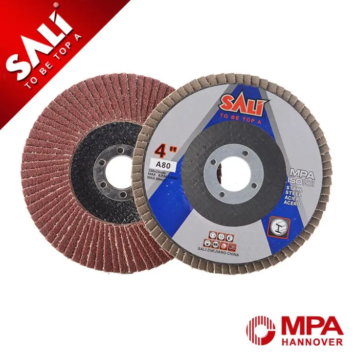 High Quality Aluminium Oxide Flexible Fiberglass Backing Wood Sanding Flap Wheels